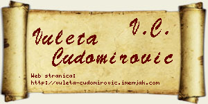 Vuleta Čudomirović vizit kartica